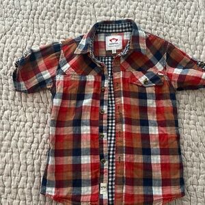 Appaman boys plaid shirt s8